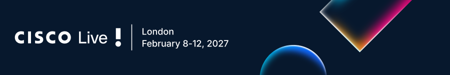 CISCO Live! London, February 8-12
