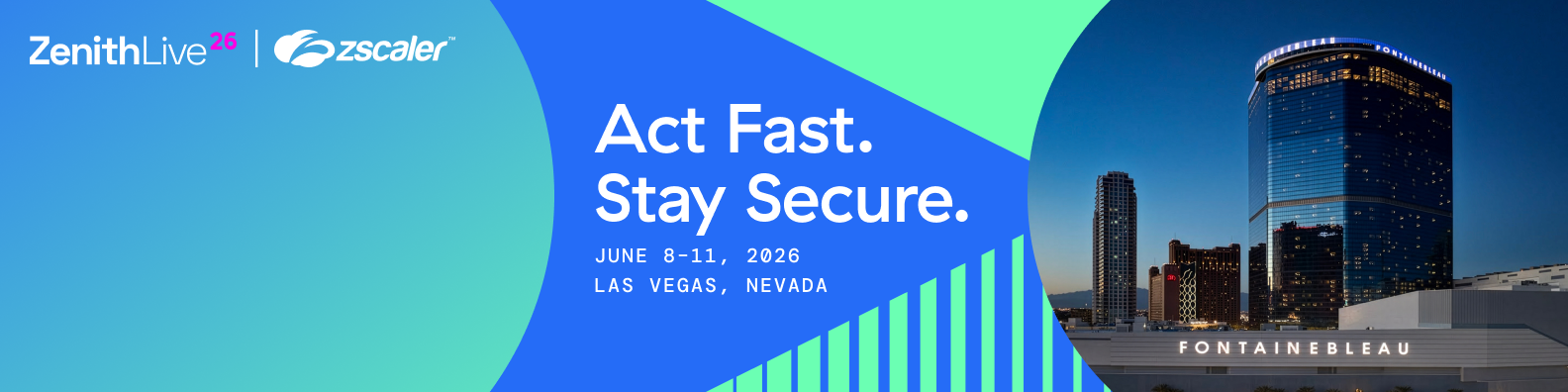 Zenith Live 26: June 8-11, 2026 Las Vegas, Nevada