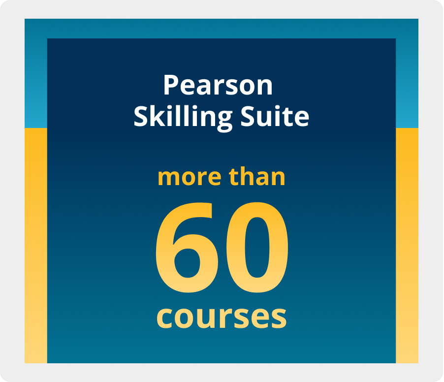 Pearson Skilling Suite - More than 60 courses